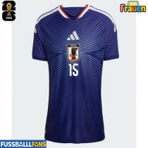 Japan Daichi Kamada #15 Heimtrikot Frauen EM 2024 Kurzarm
